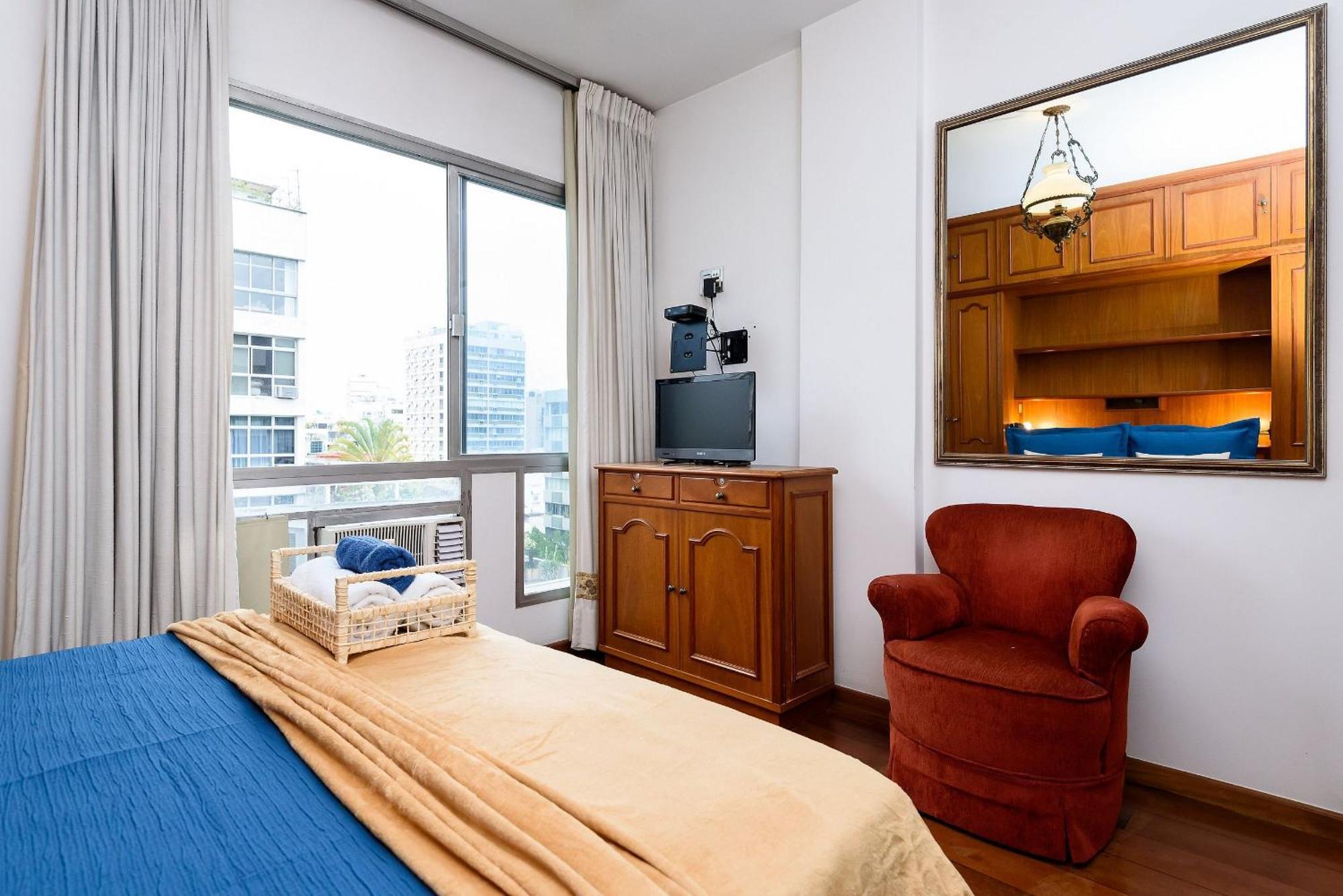 Apto Antigo No Leblon P/ 7 Pessoas | Gsm 300/701 Apartment ริโอเดจาเนโร ภายนอก รูปภาพ